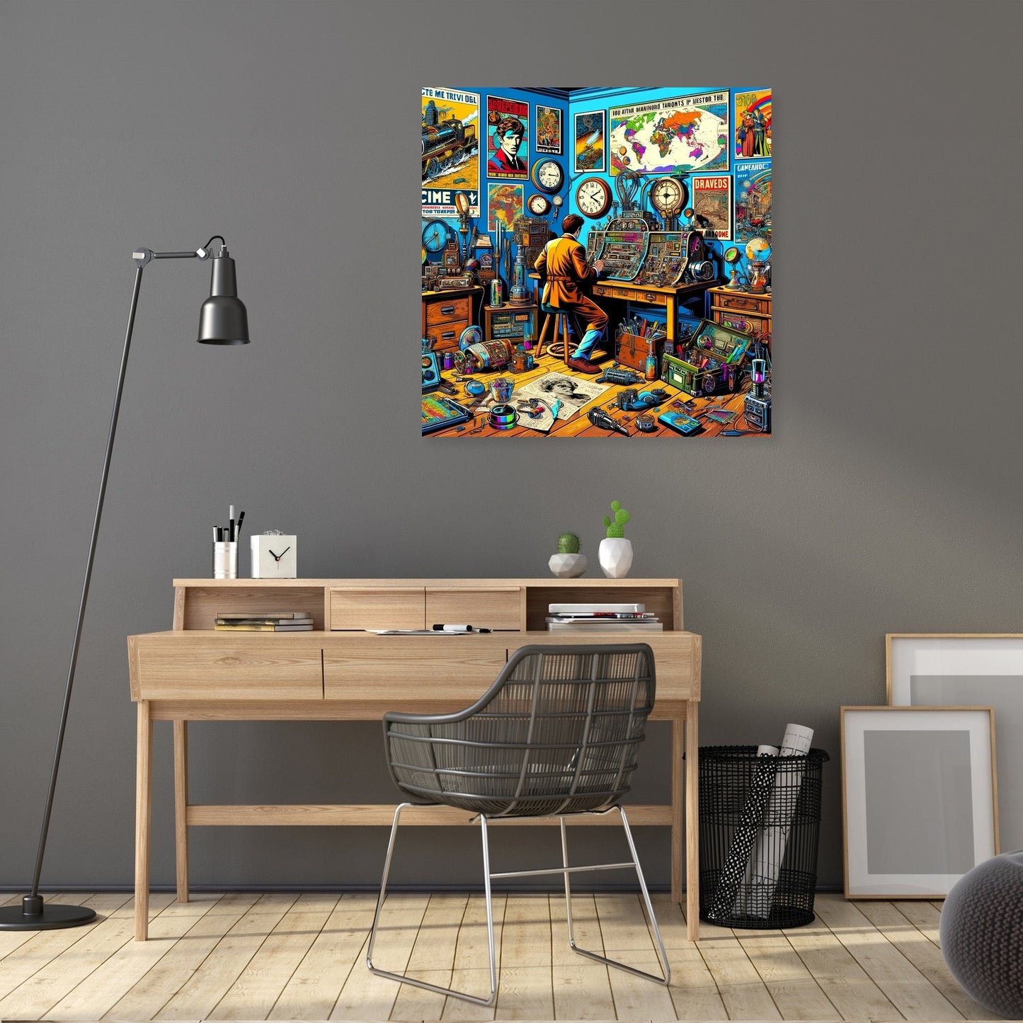 Temporal Tapestry Canvas