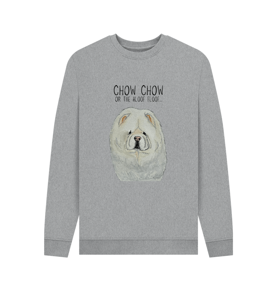 Cream Chow Chow Men's Crewneck Sweatshirt – The Aloof Floof Edition