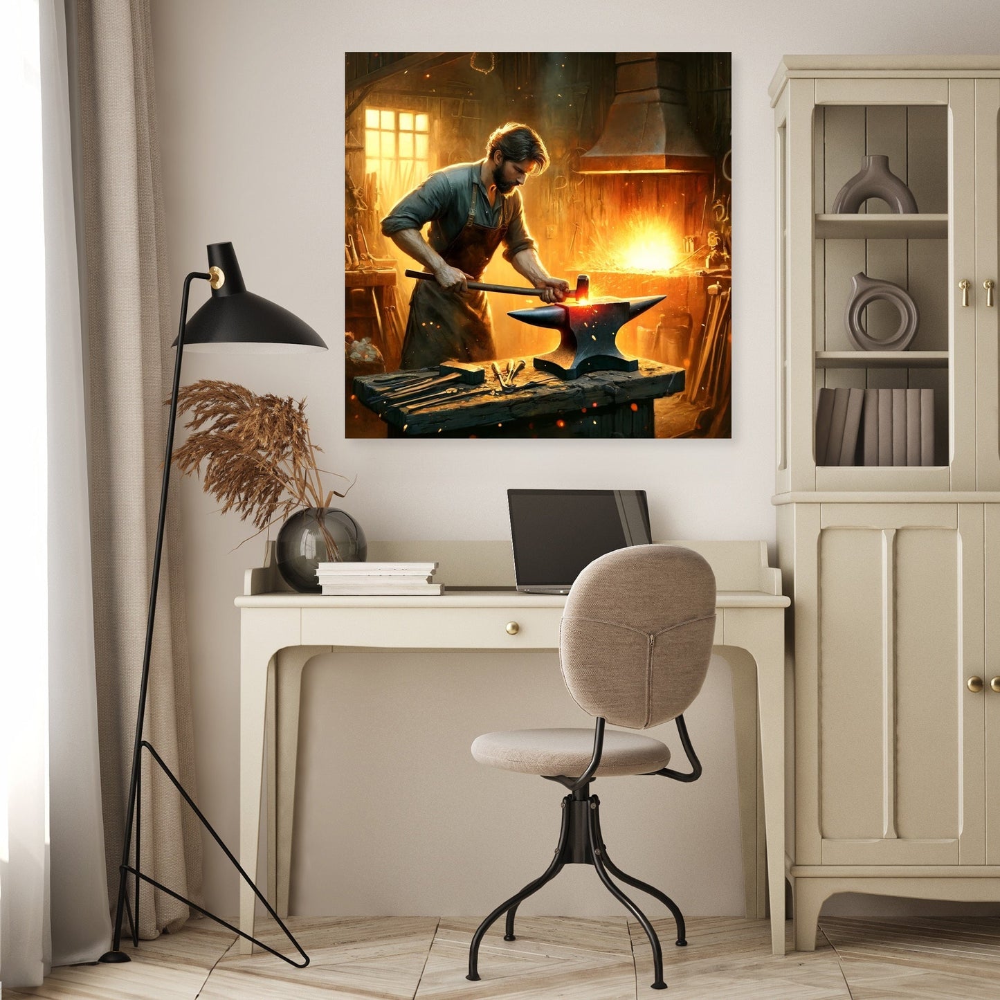 Forging Passion Canvas