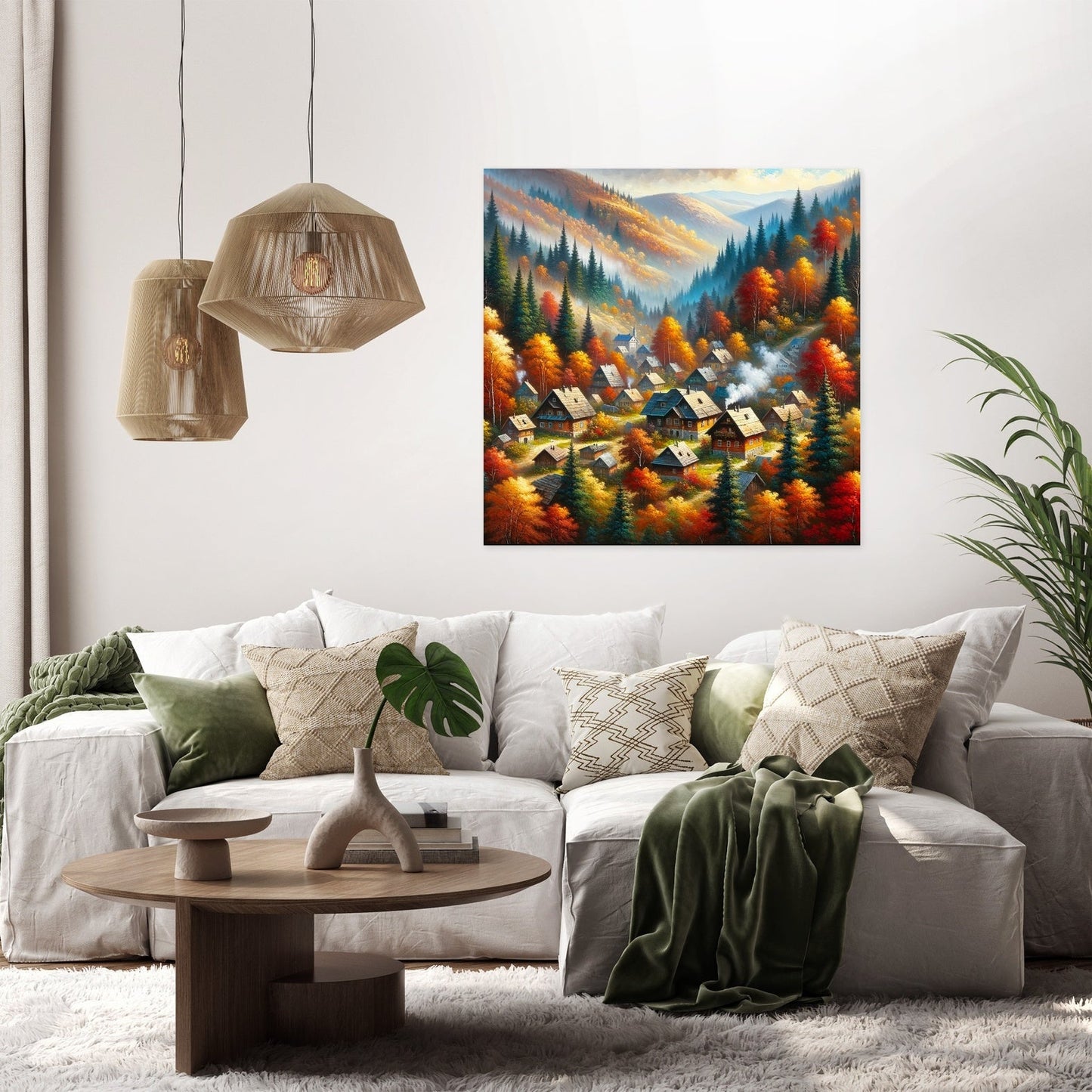 Autumnal Haven Canvas