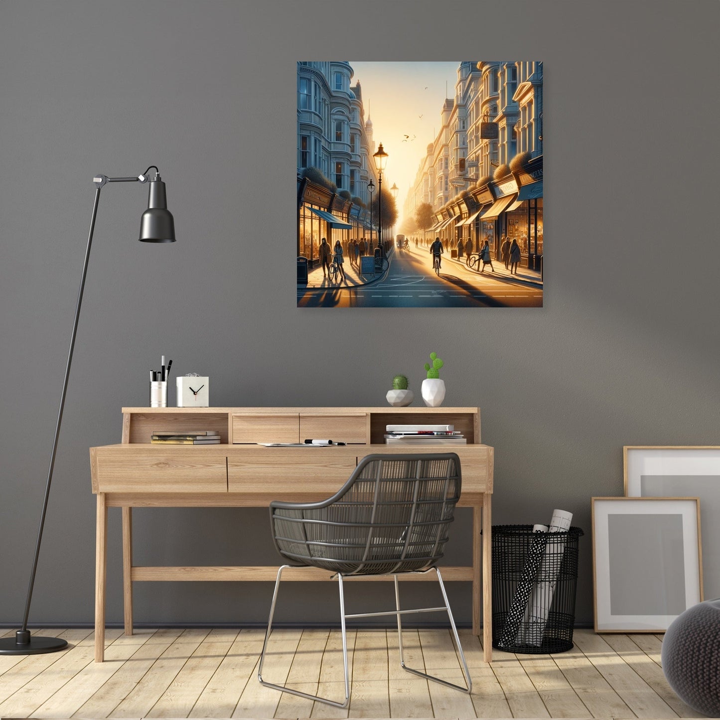 Bristol's Park Street Morning Glow Canvas