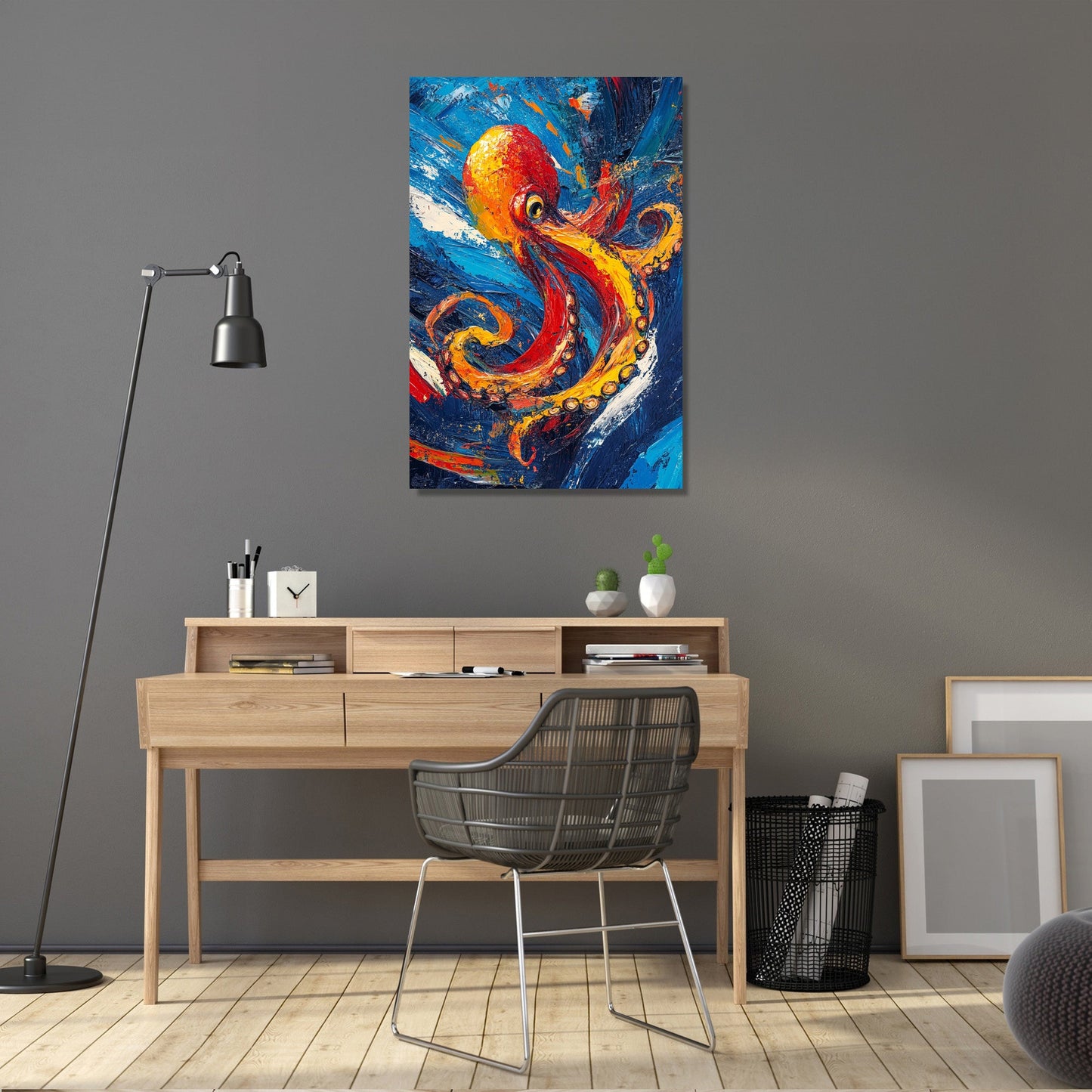 Octopus Symphony Canvas