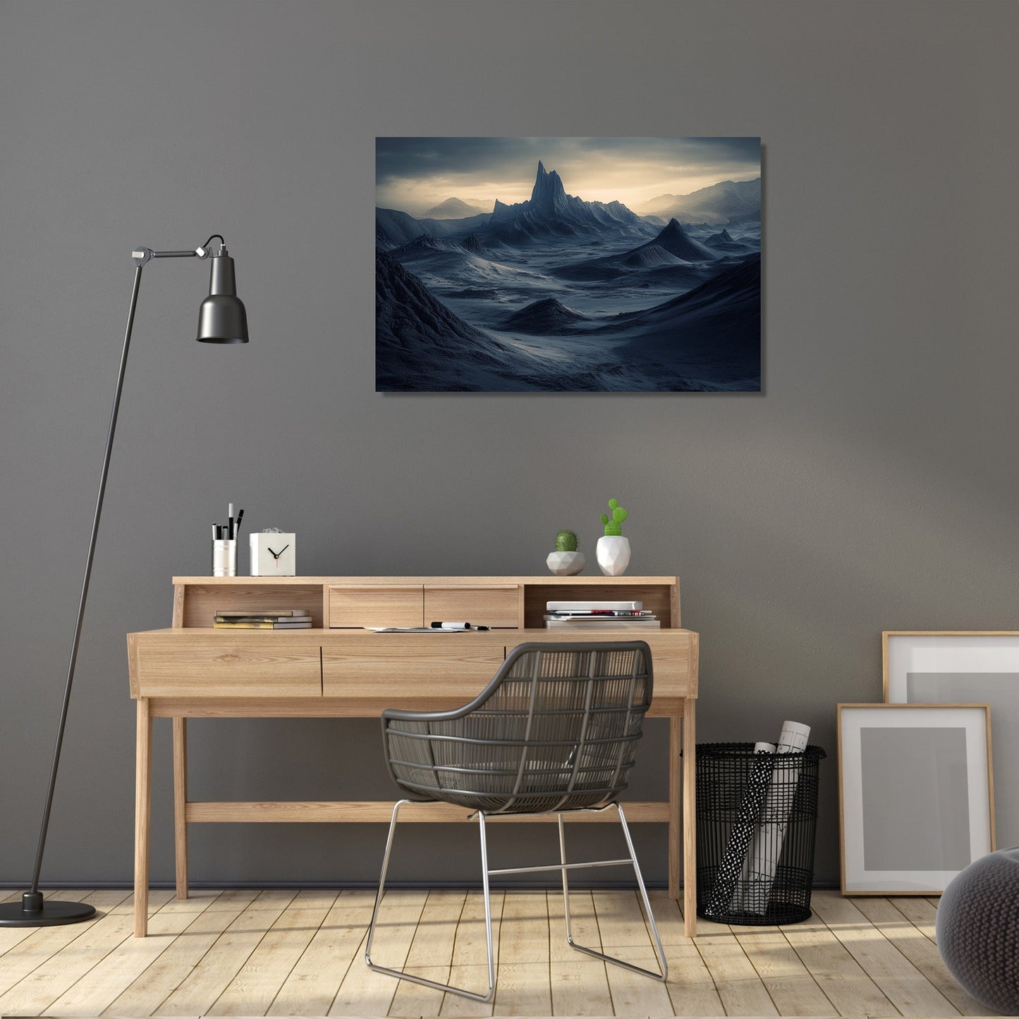 Alien Dunes Canvas
