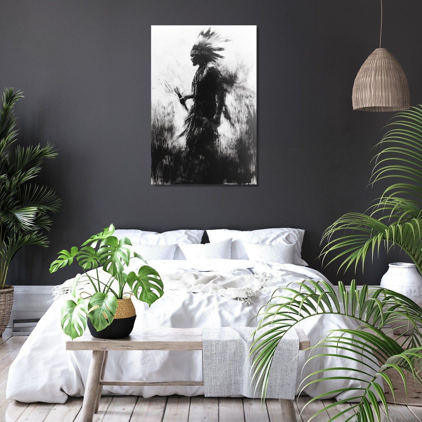 Warrior Chief's Majesty Canvas