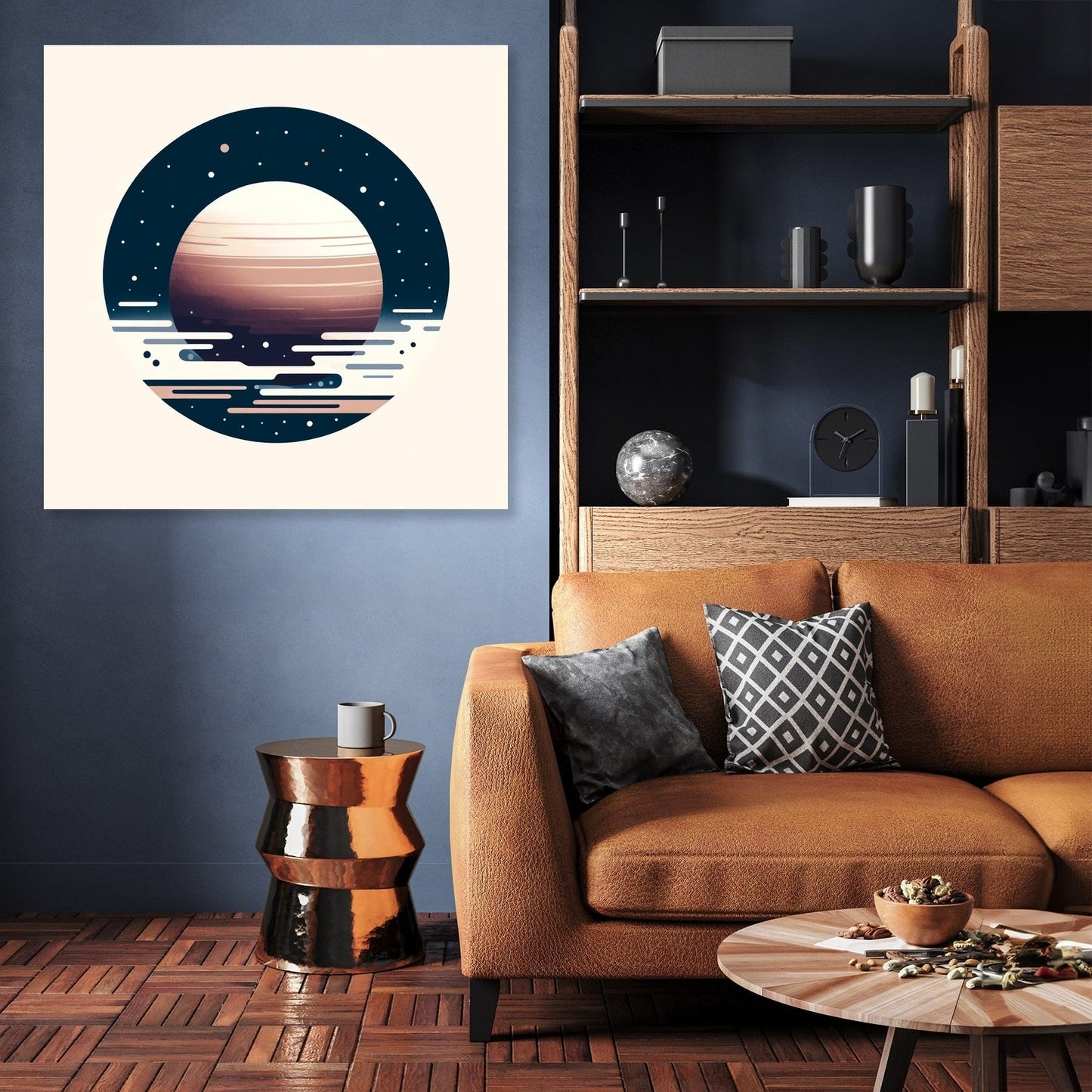Silent Cosmos Canvas
