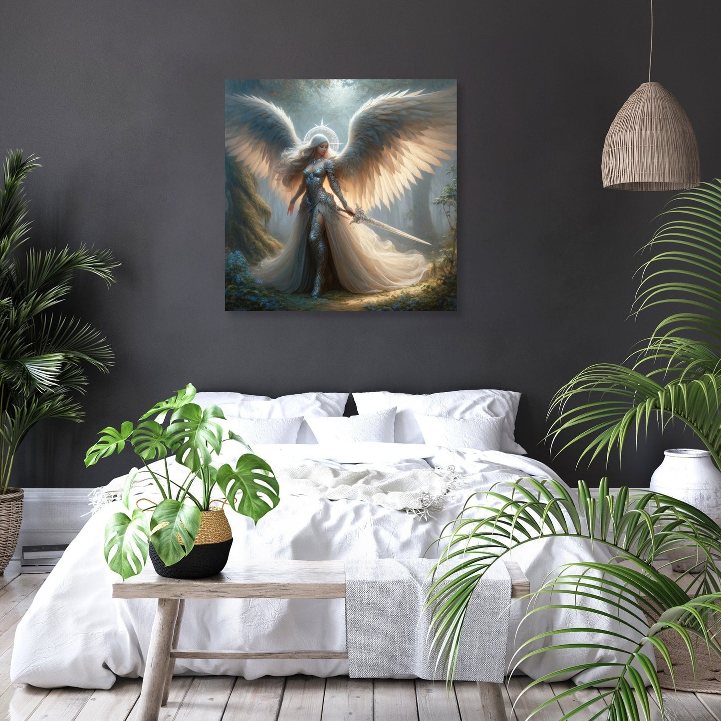 Guardian of the Enchanted Woods Canvas