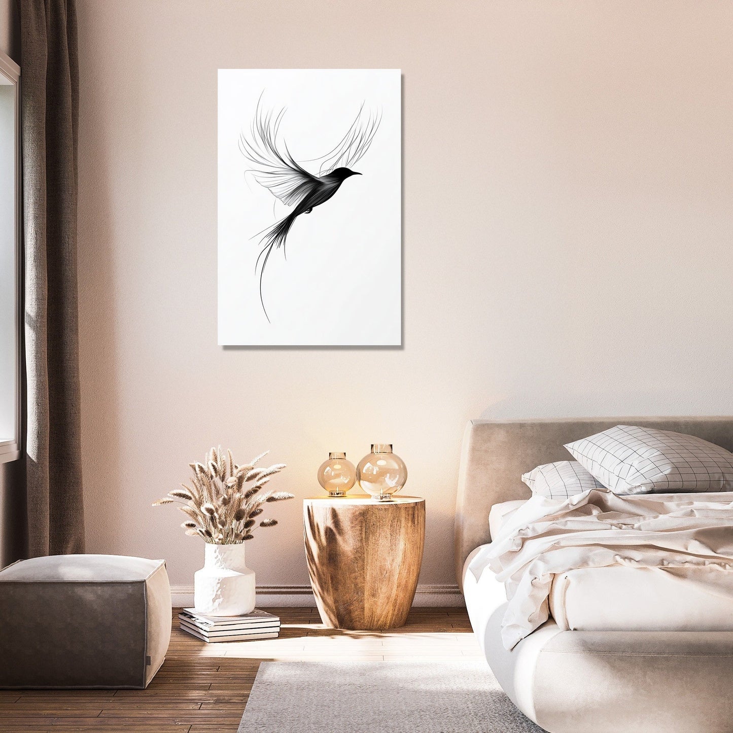 Ethereal Avian Flight Canvas