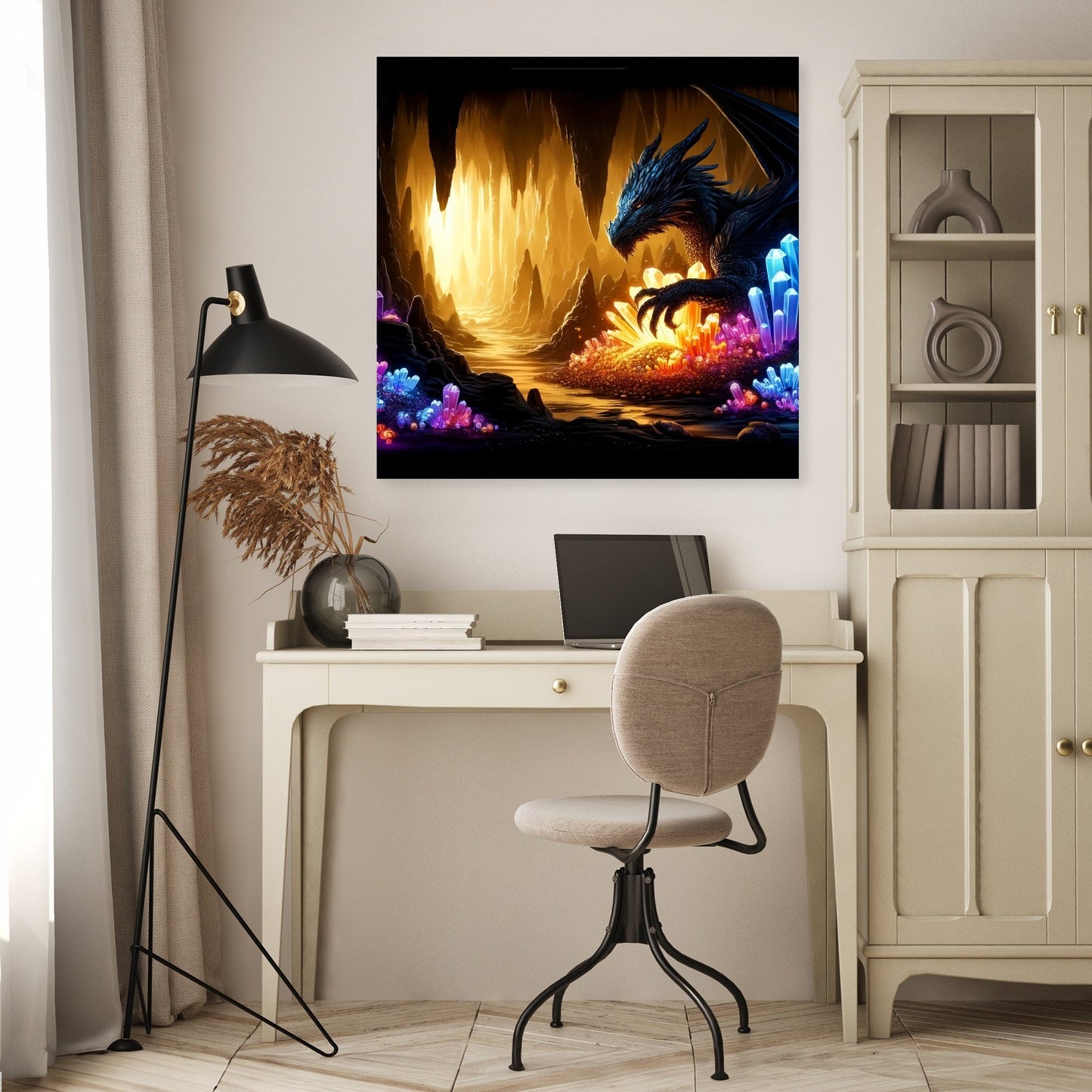 Cavern Guardian Canvas