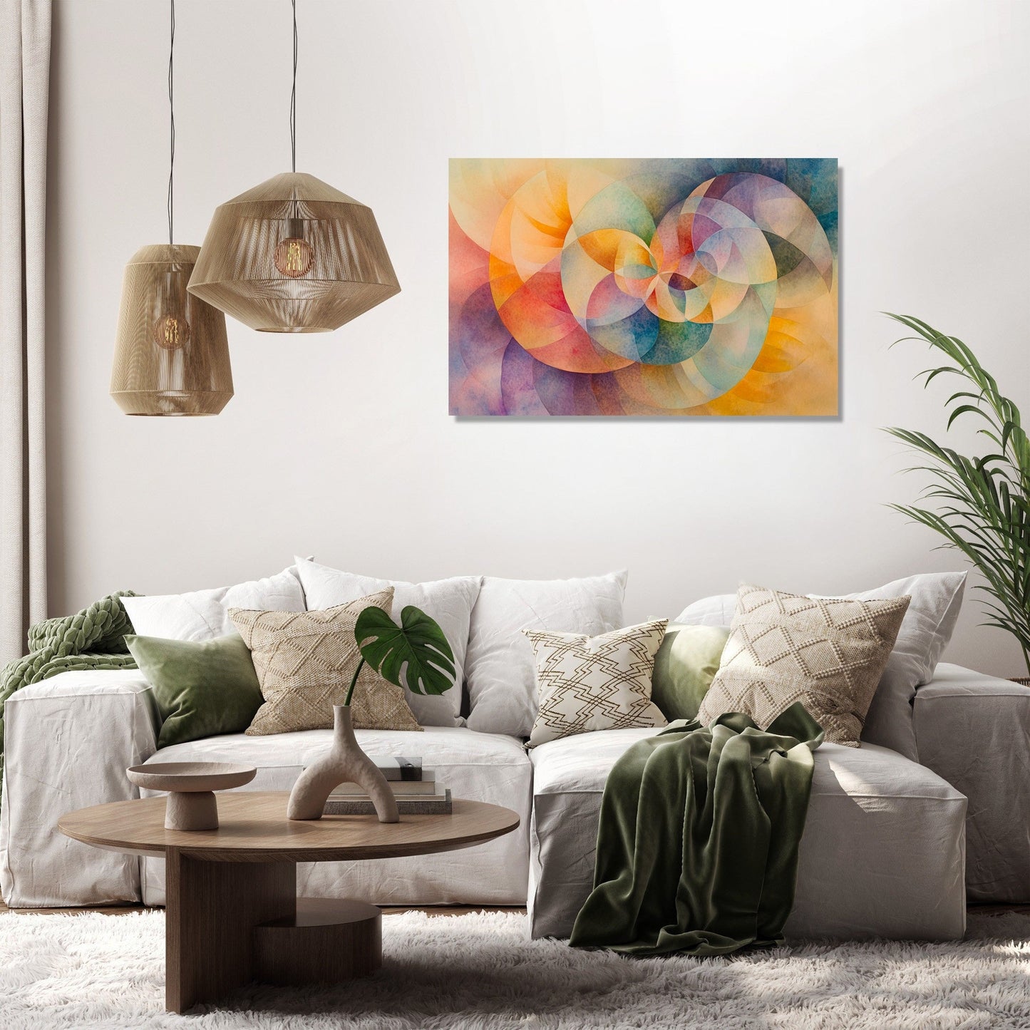 Dreamscape Kaleidoscope Canvas