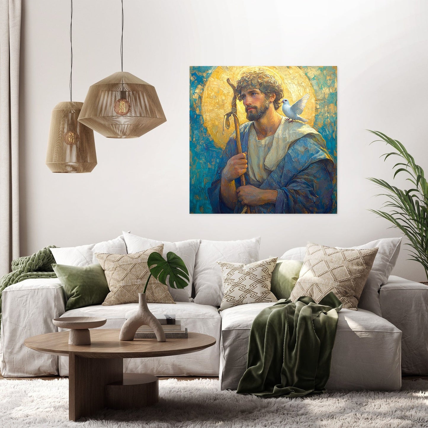 Saint David's Halo Canvas