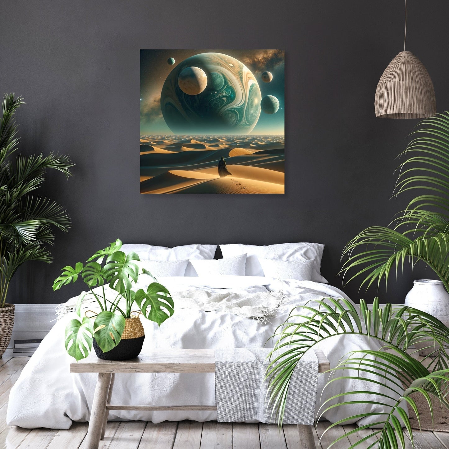 Ethereal Desert Canvas