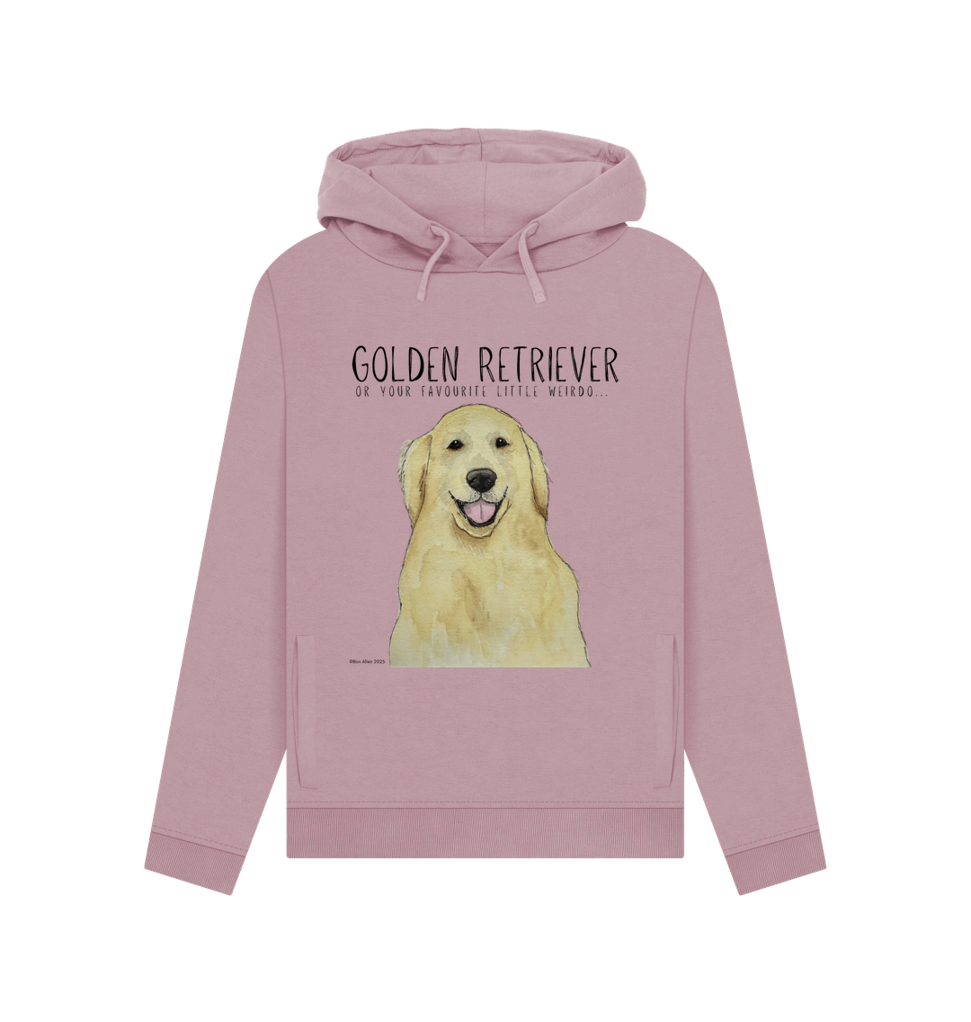Golden Retriever Energy: Sustainable Women’s Hoodie