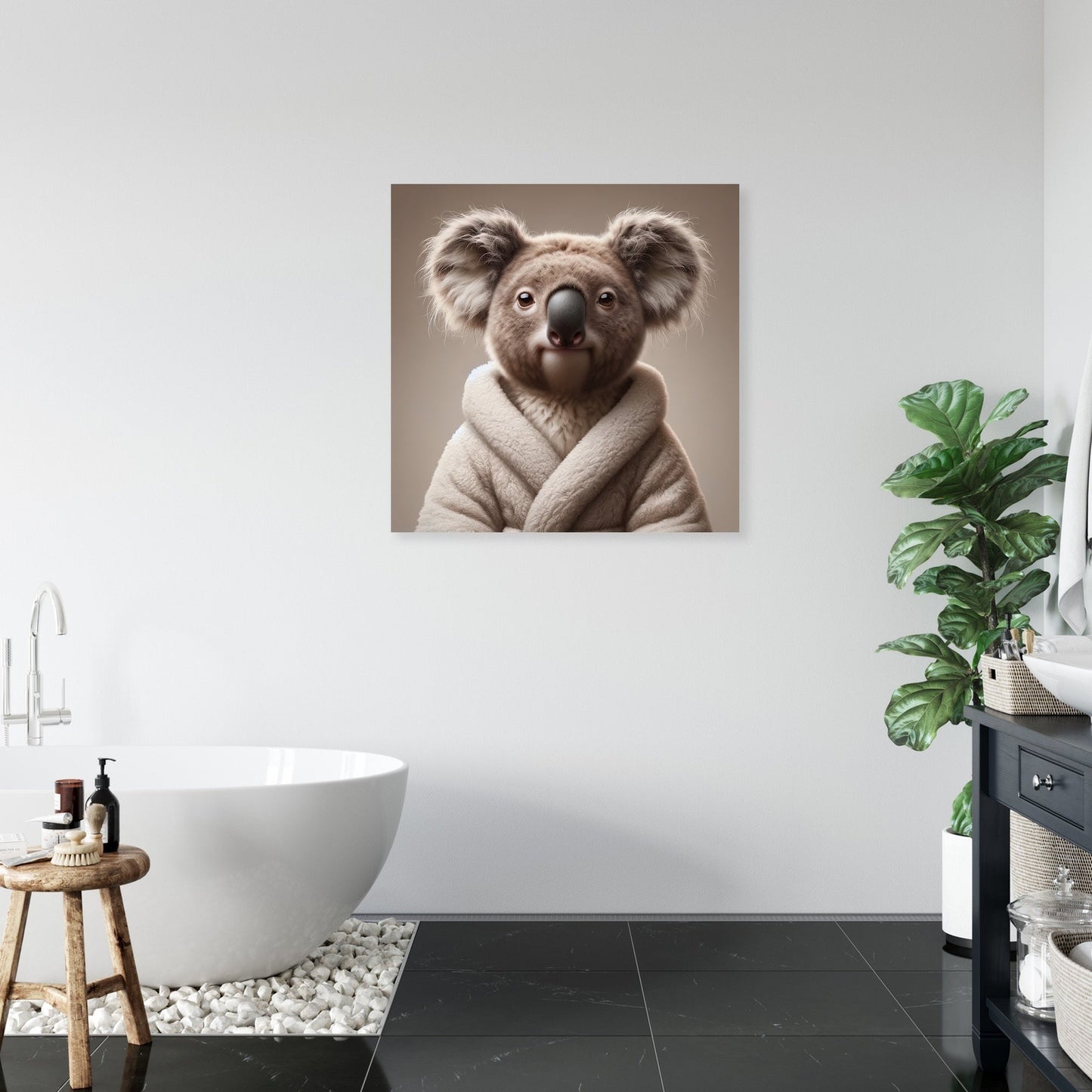 Serenity Koala Canvas