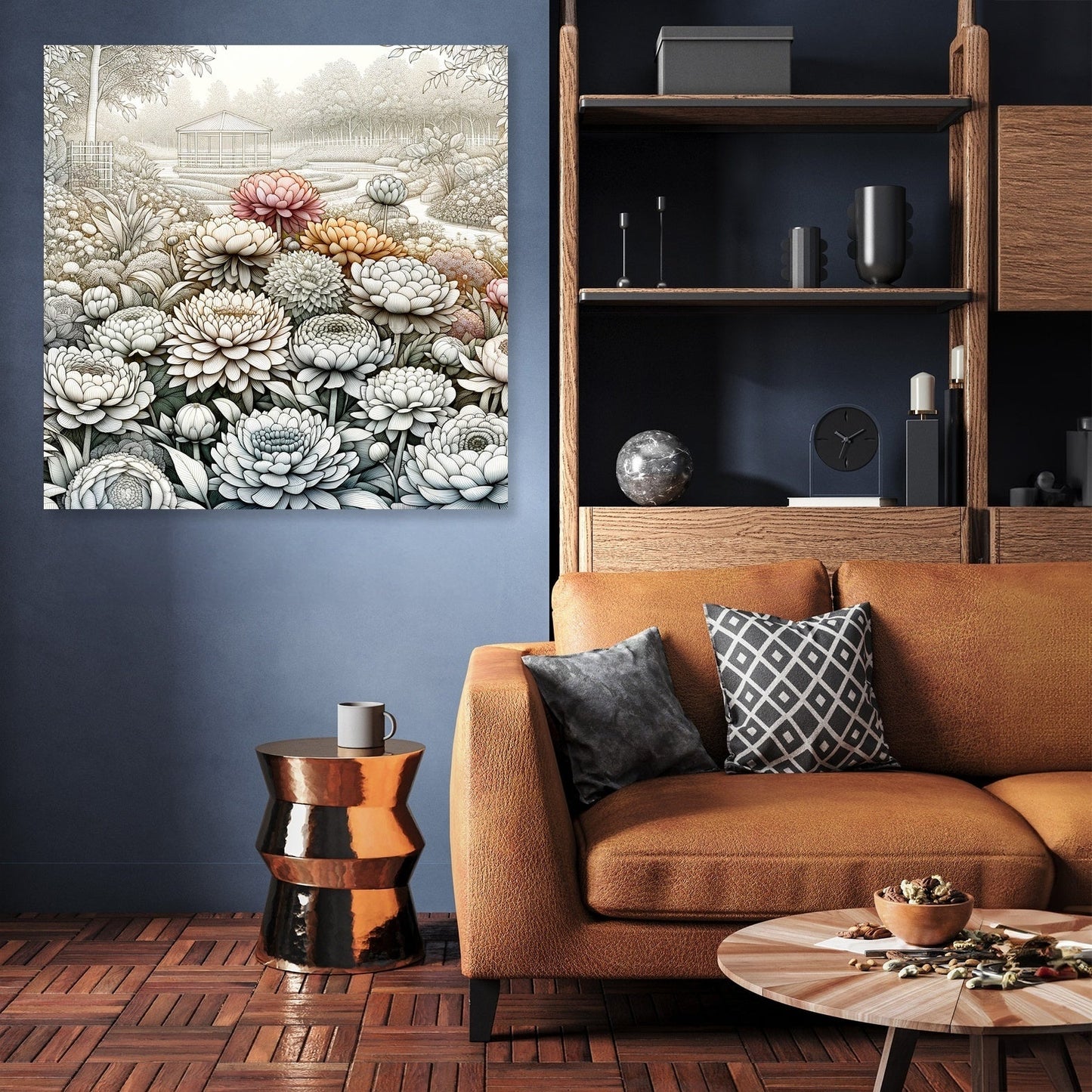 Symphony in Bloom Canvas