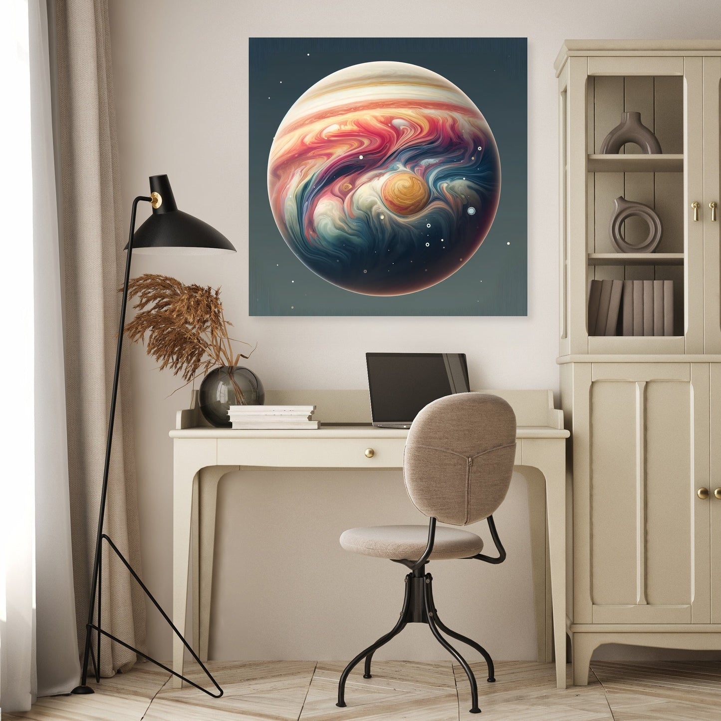 Eccentric Jupiter Canvas