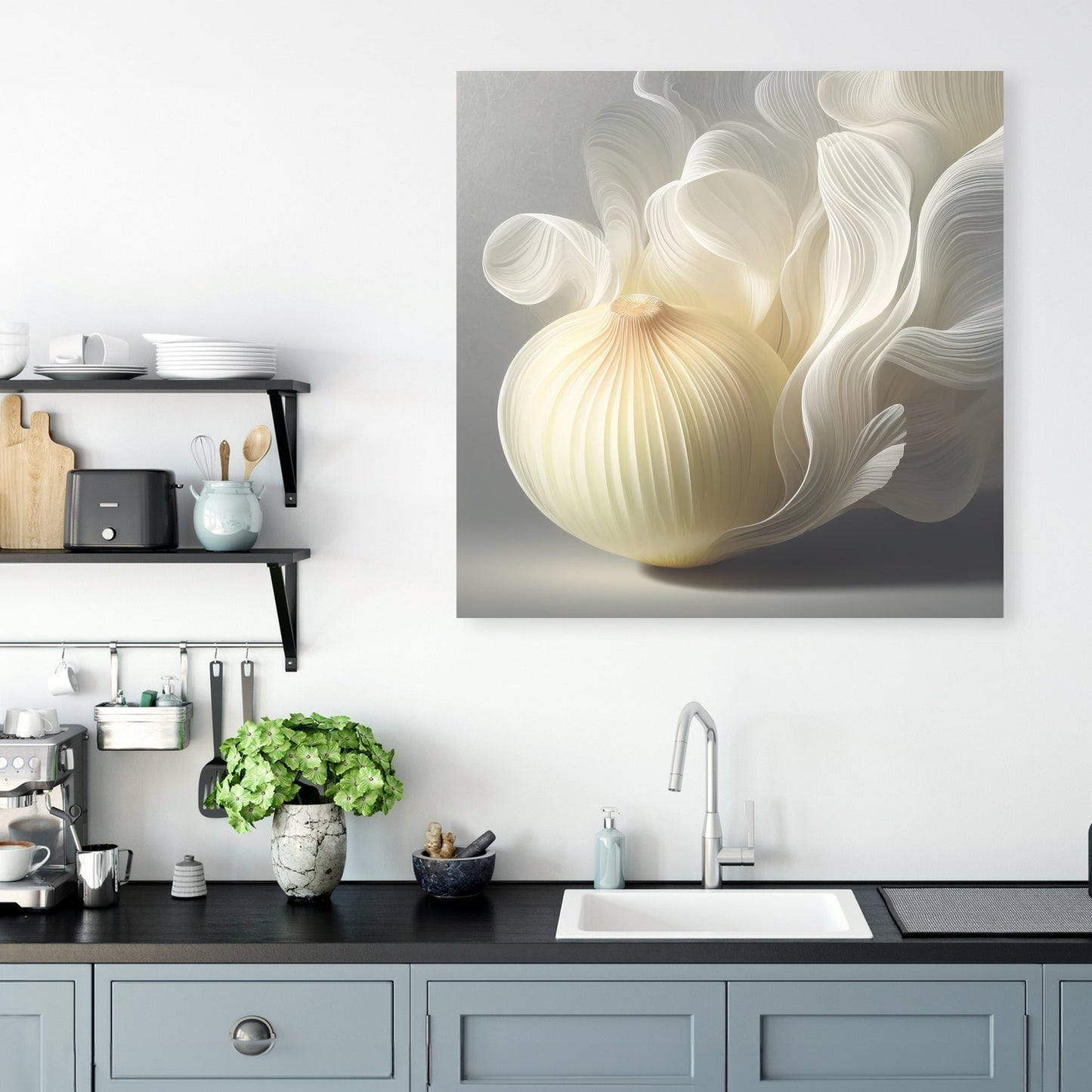 Onion Layers Canvas