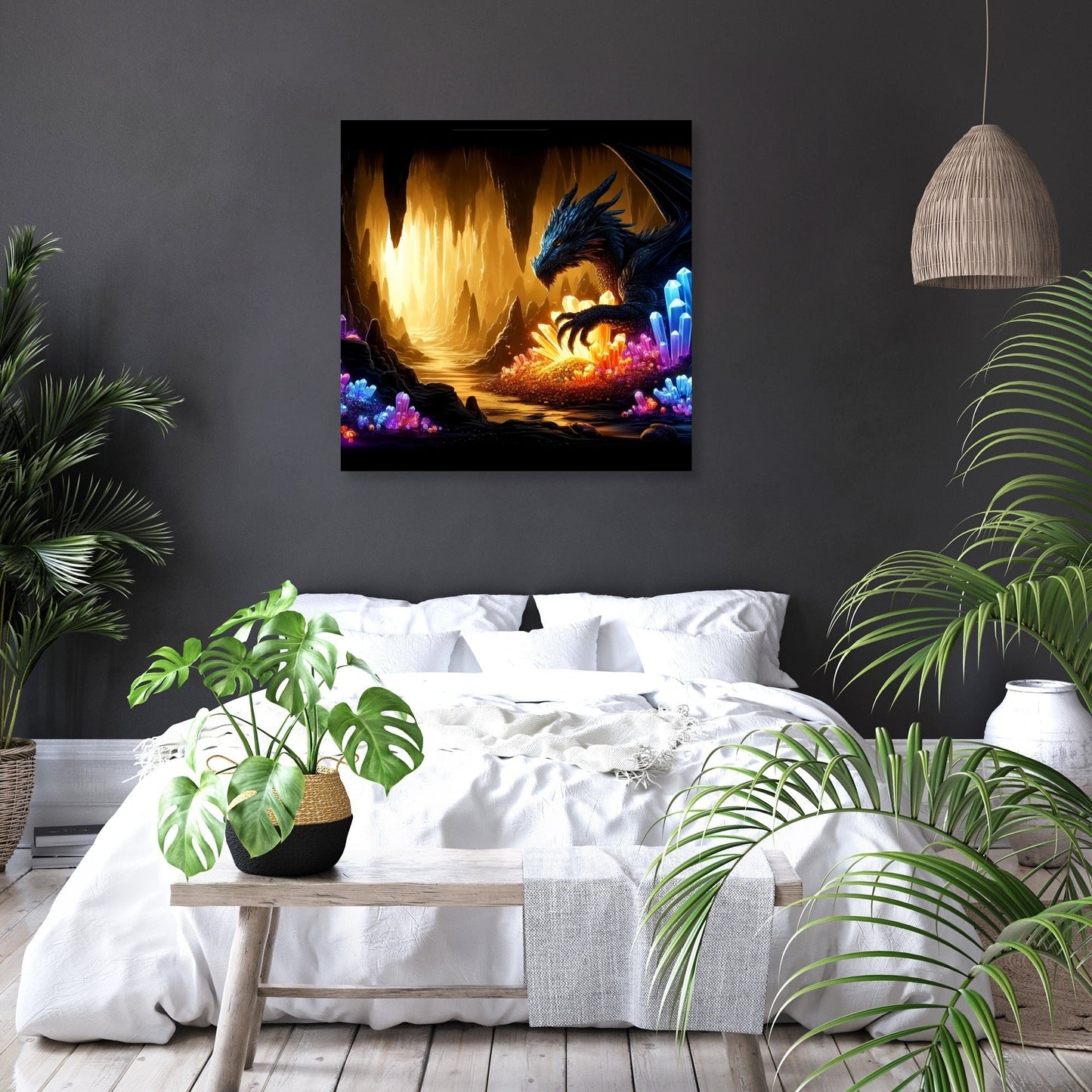 Cavern Guardian Canvas