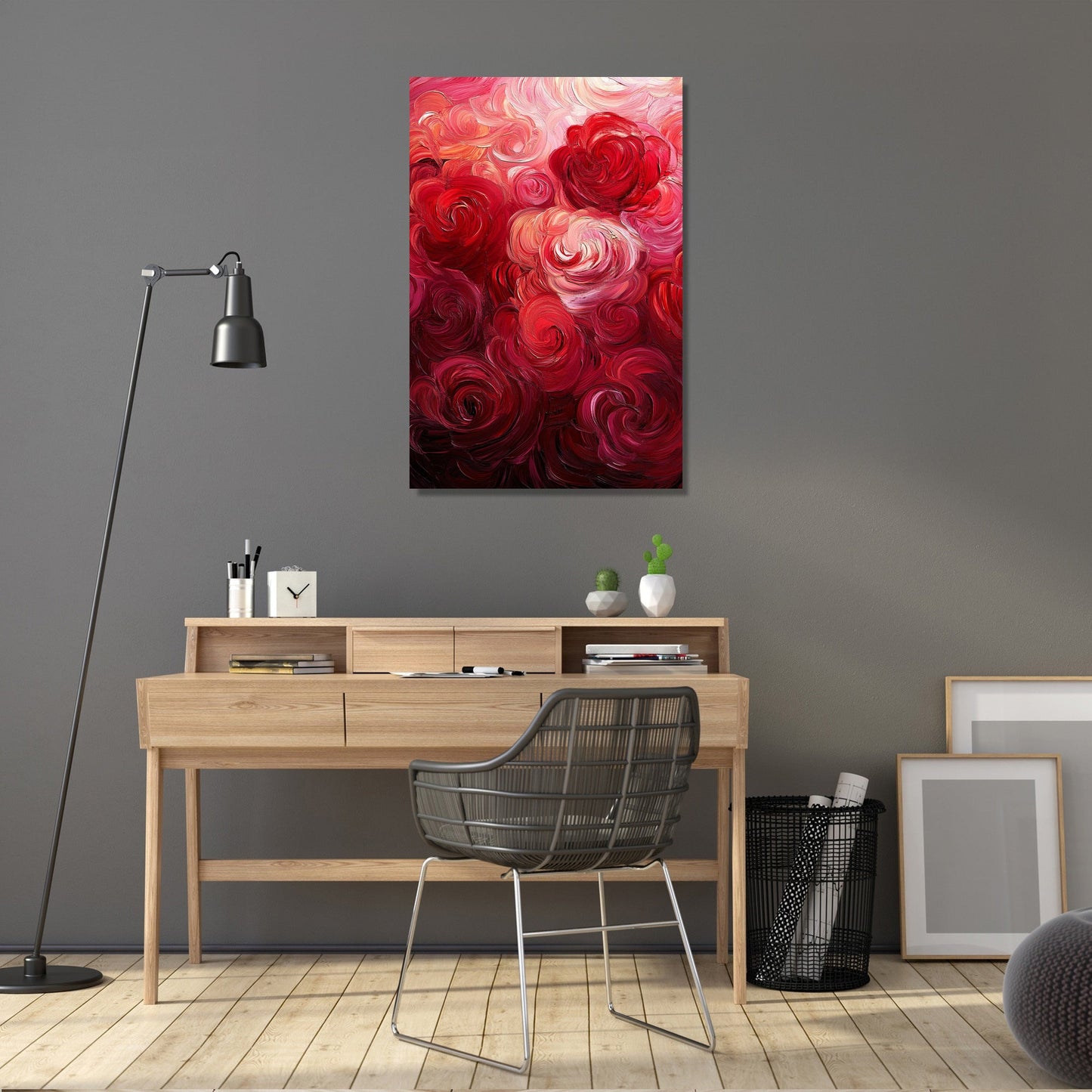 Radiant Roses Canvas