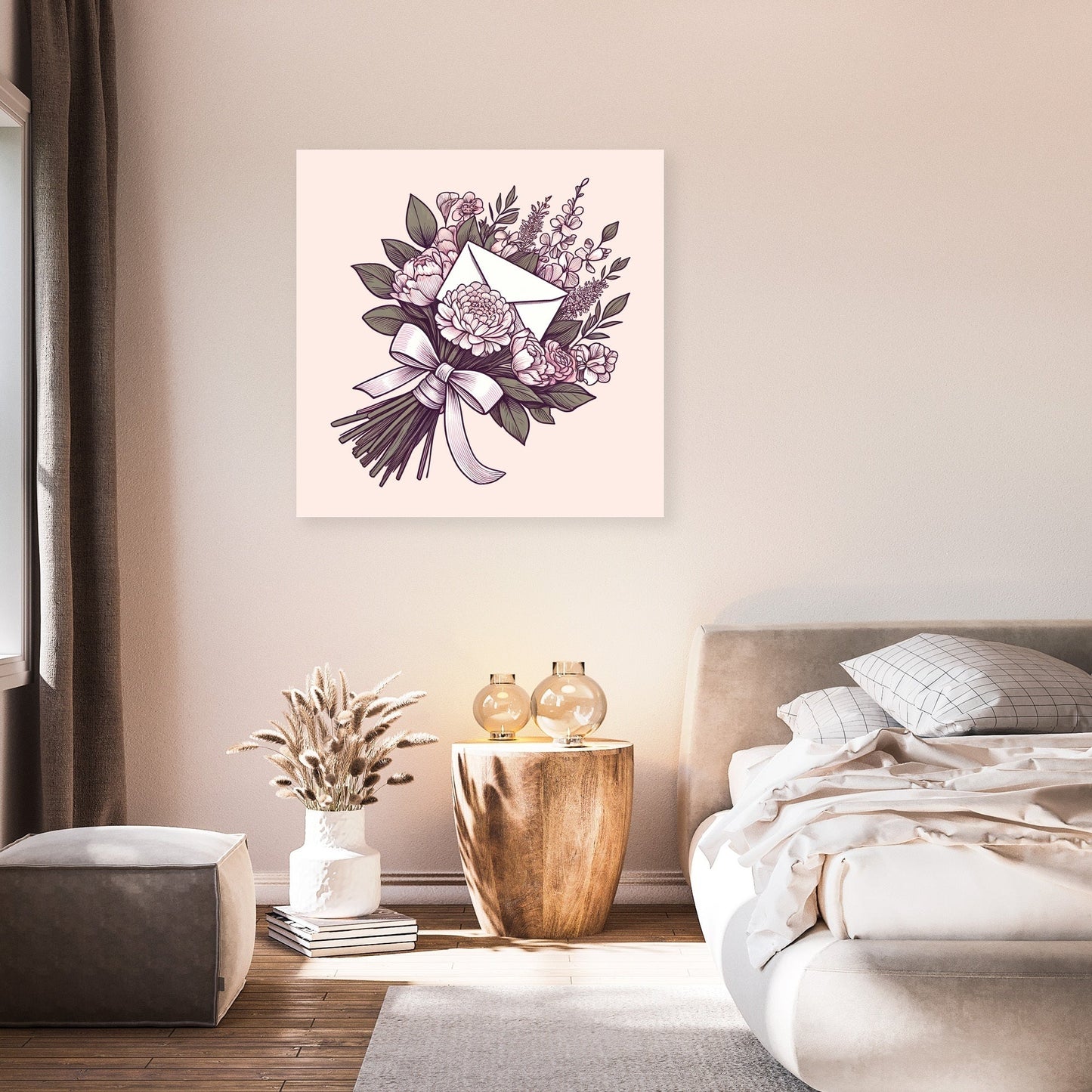 Romantic Bouquet Canvas