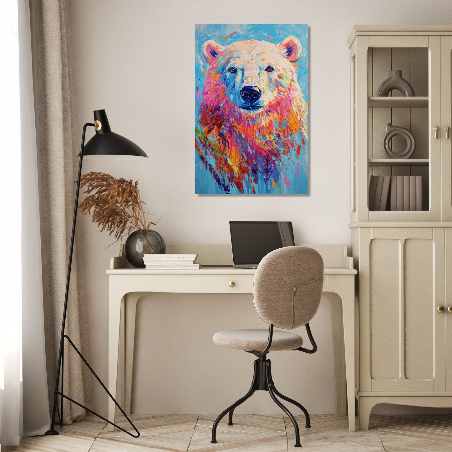 Polar Bear Symphony Canvas