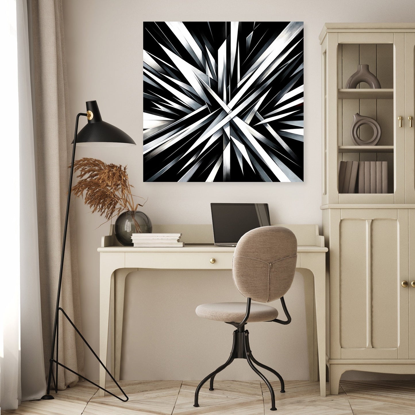 Tension Strained Canvas
