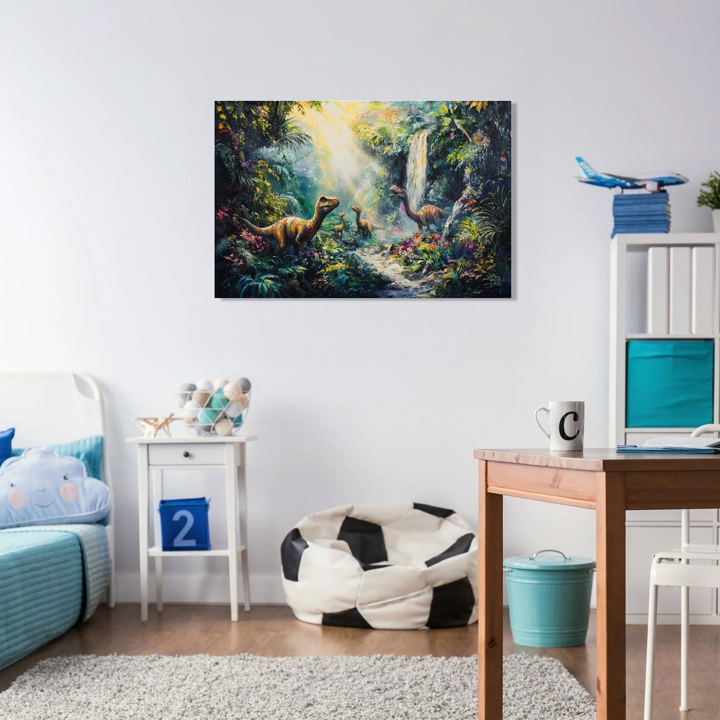 Dinosaur Delight Valley Canvas