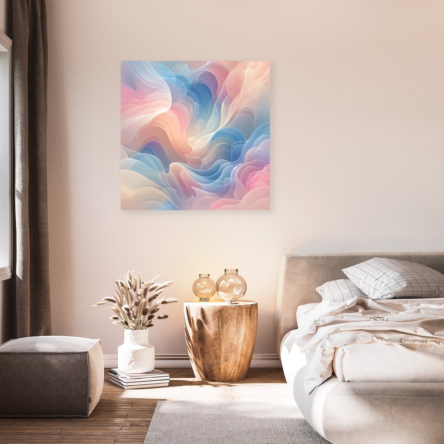 Pastel Dreamscape Canvas