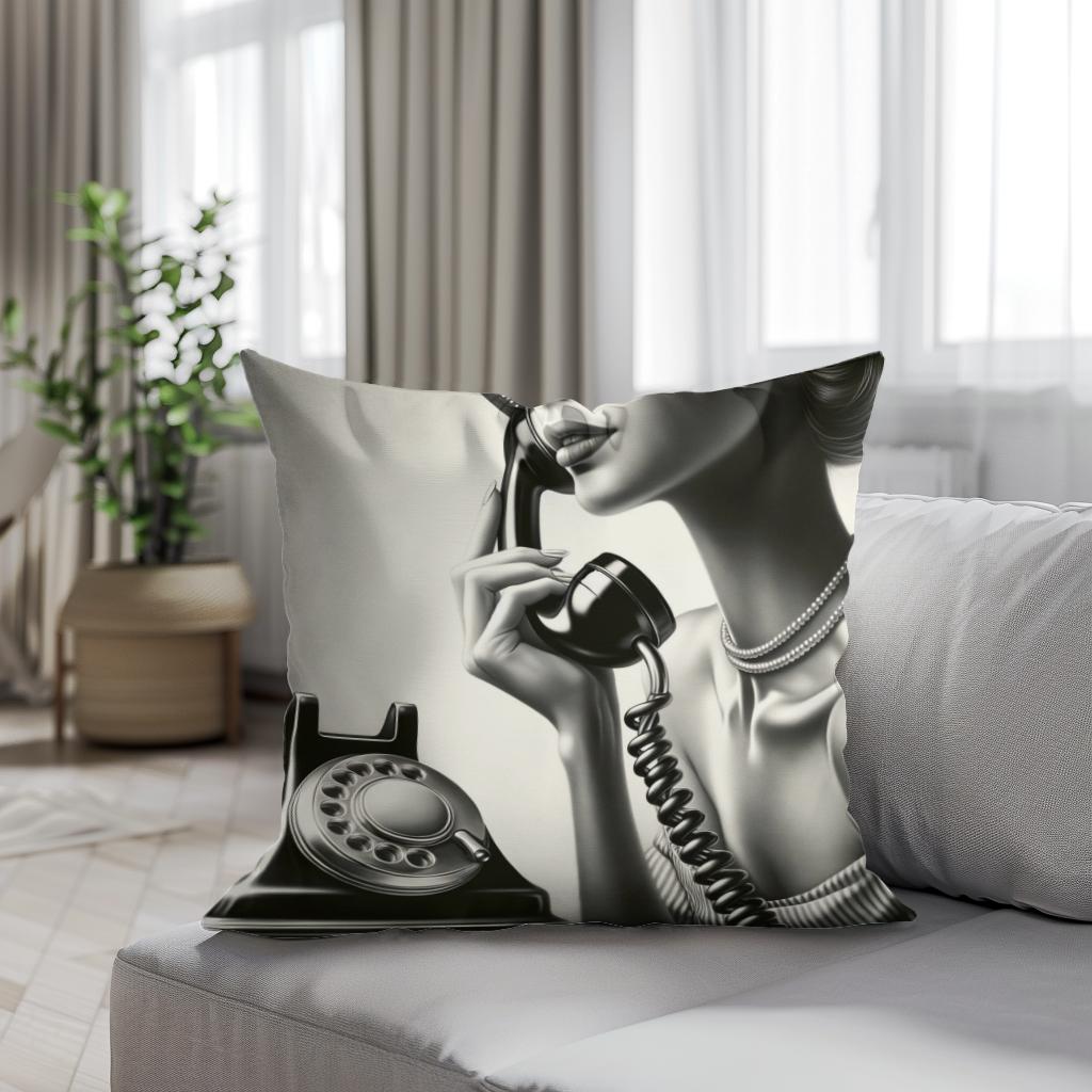 Timeless Conversations Cotton Cushion