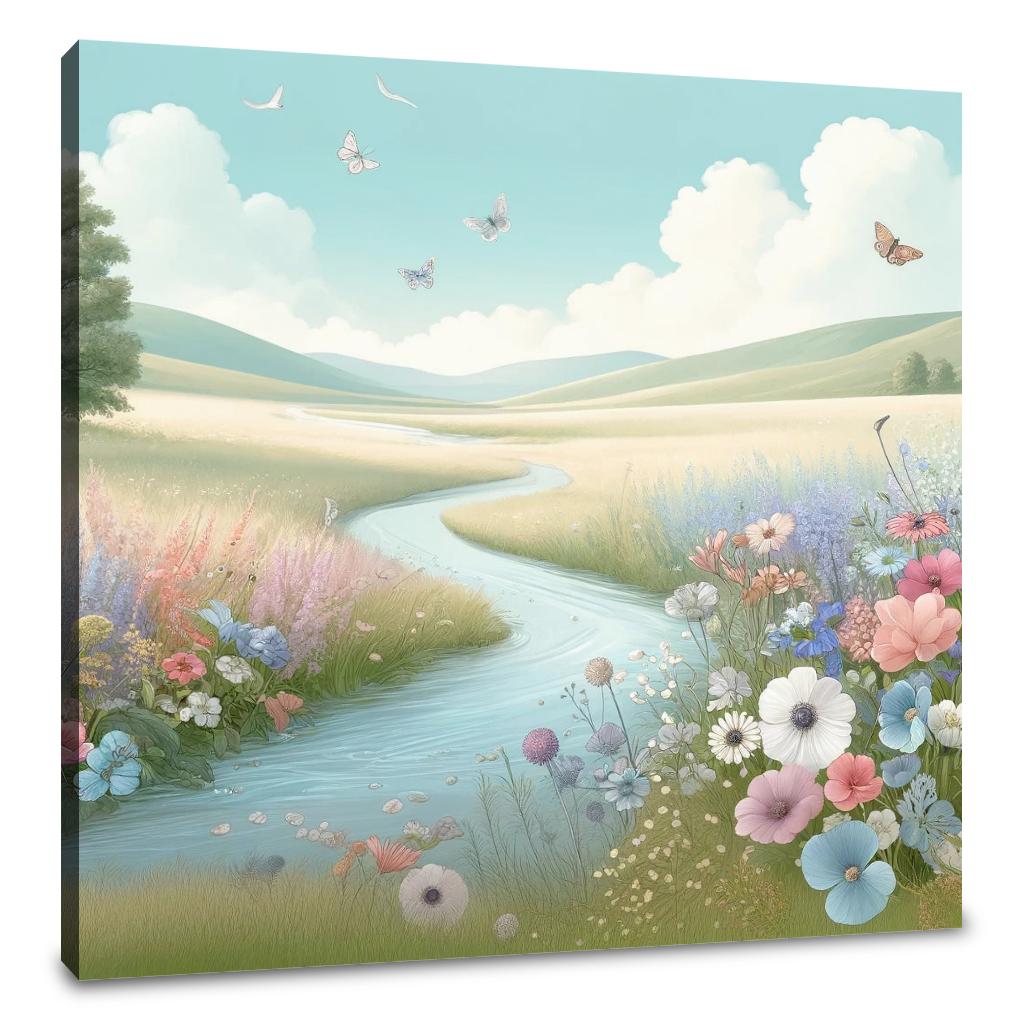 Meadow Serenity Canvas