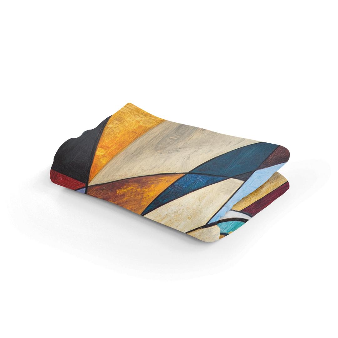 Golden Spiral Harmony Blanket