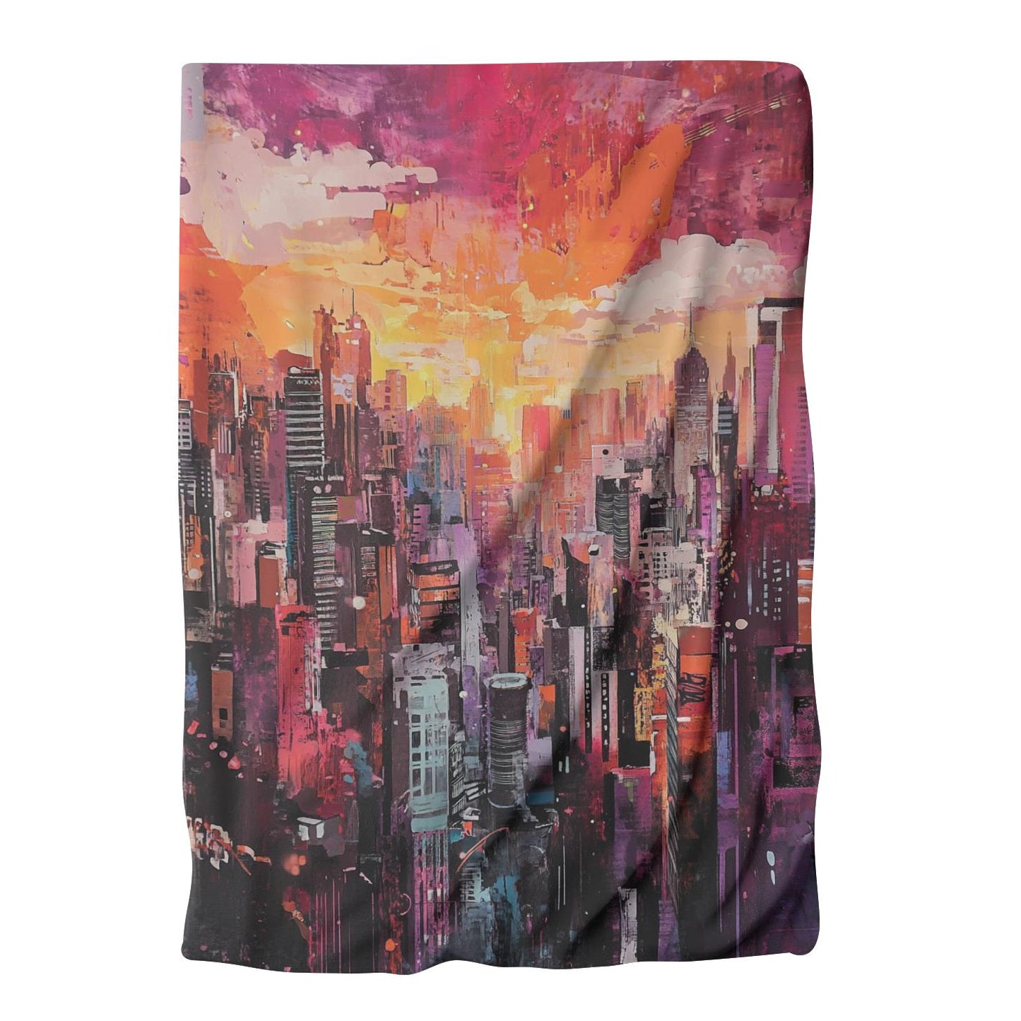 Urban Kaleidoscope Blanket