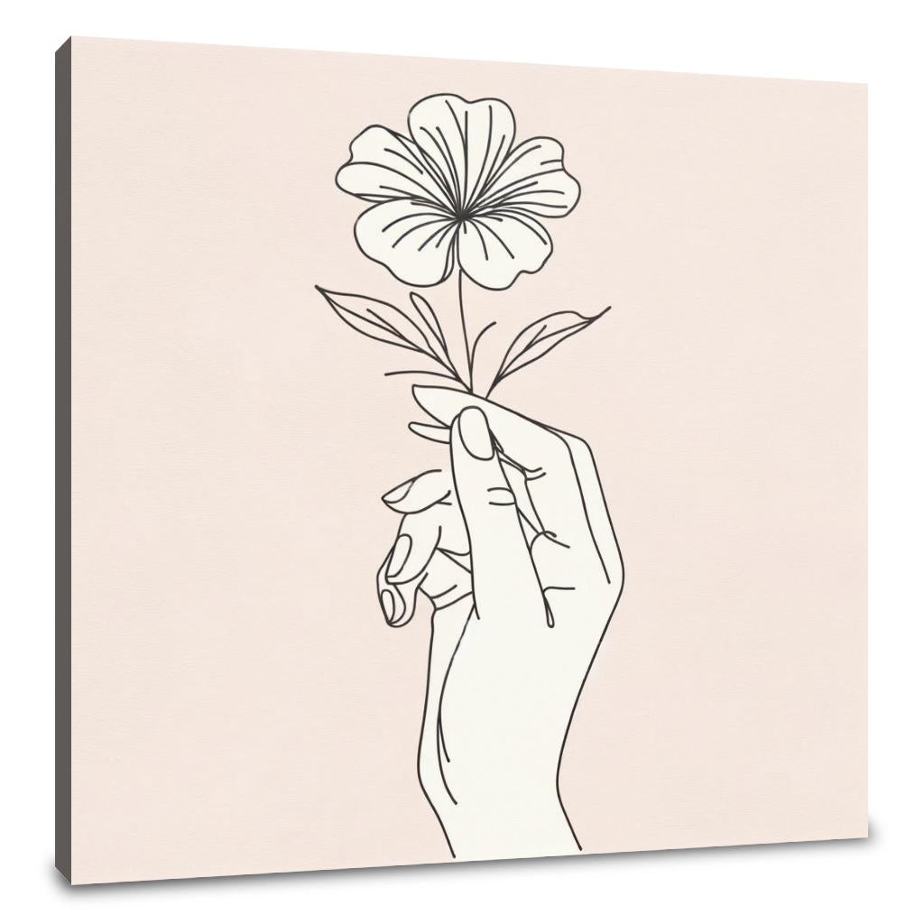 Tender Bloom Canvas