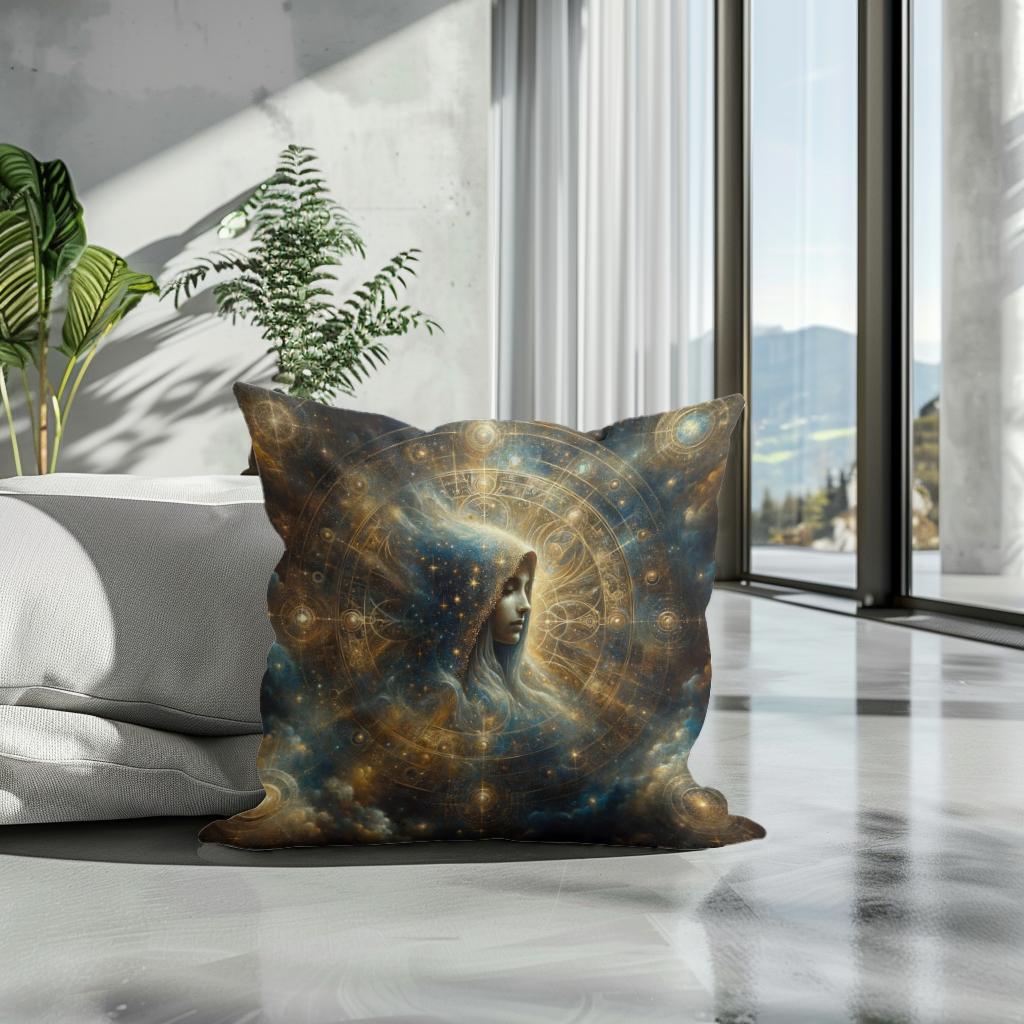 Celestial Muse Cotton Cushion