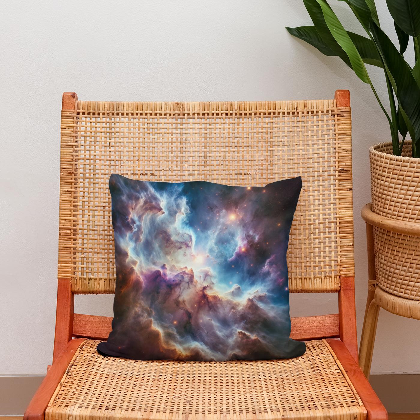 Nebular Genesis Cotton Cushion