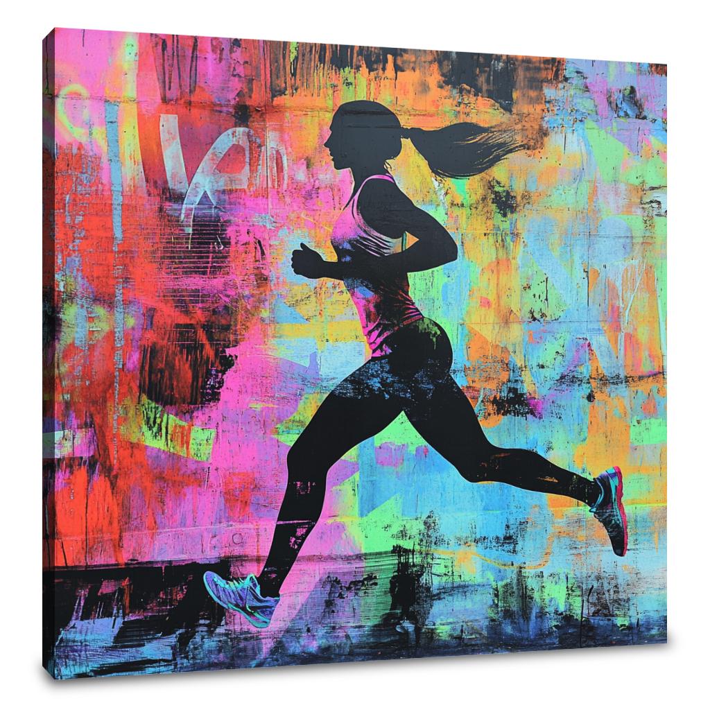 Breakthrough Runner Canvas