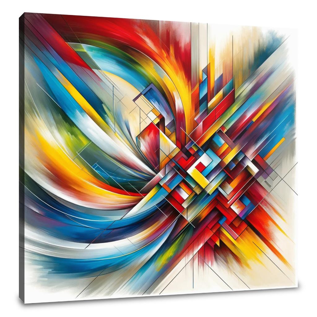 Color Burst Canvas