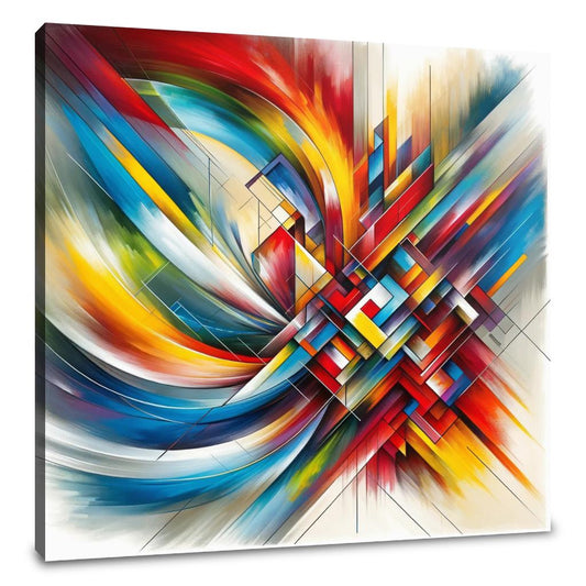 Color Burst Canvas