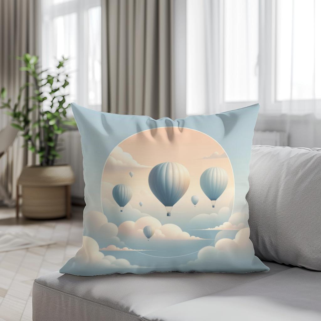 Pastel Ascent Cotton Cushion
