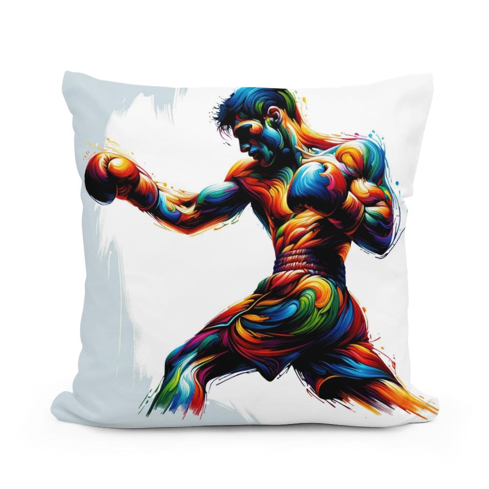 Dynamic Punch Cotton Cushion