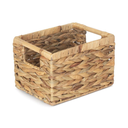 Small Nordic Water Hyacinth Storage Basket