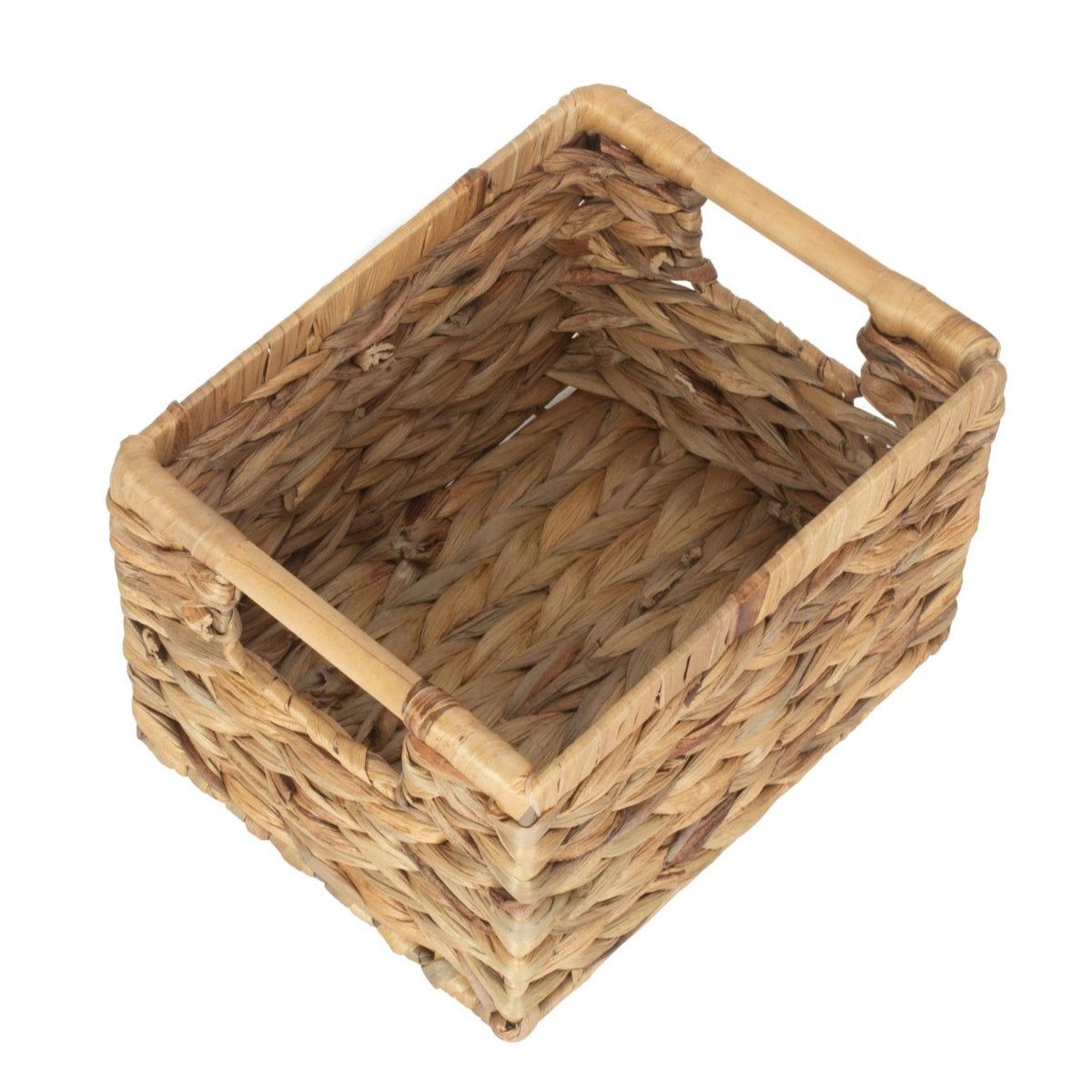 Small Nordic Water Hyacinth Storage Basket