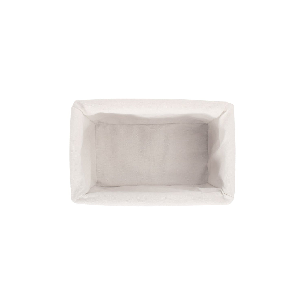 Small Double Steamed Storage Basket with White Lining