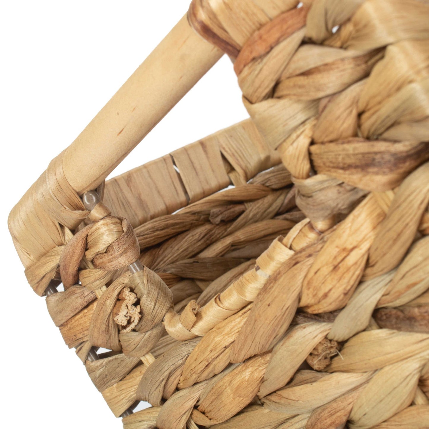 Small Nordic Water Hyacinth Storage Basket