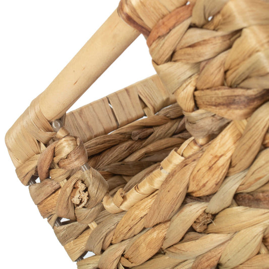 Small Nordic Water Hyacinth Storage Basket