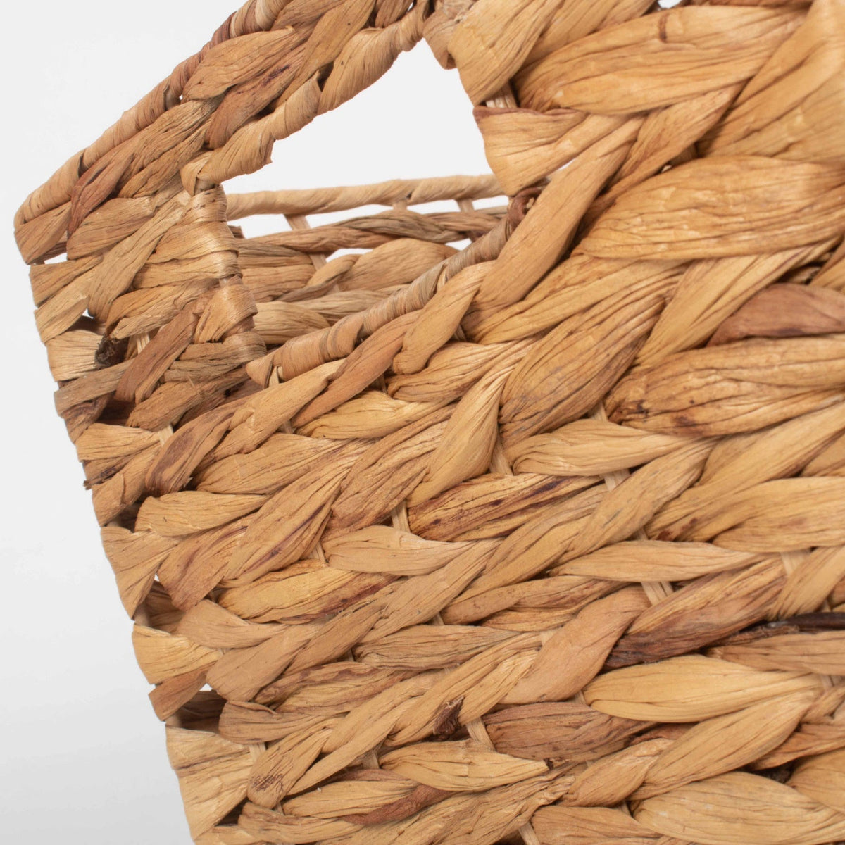 Small Rectangular Water Hyacinth Storage Basket