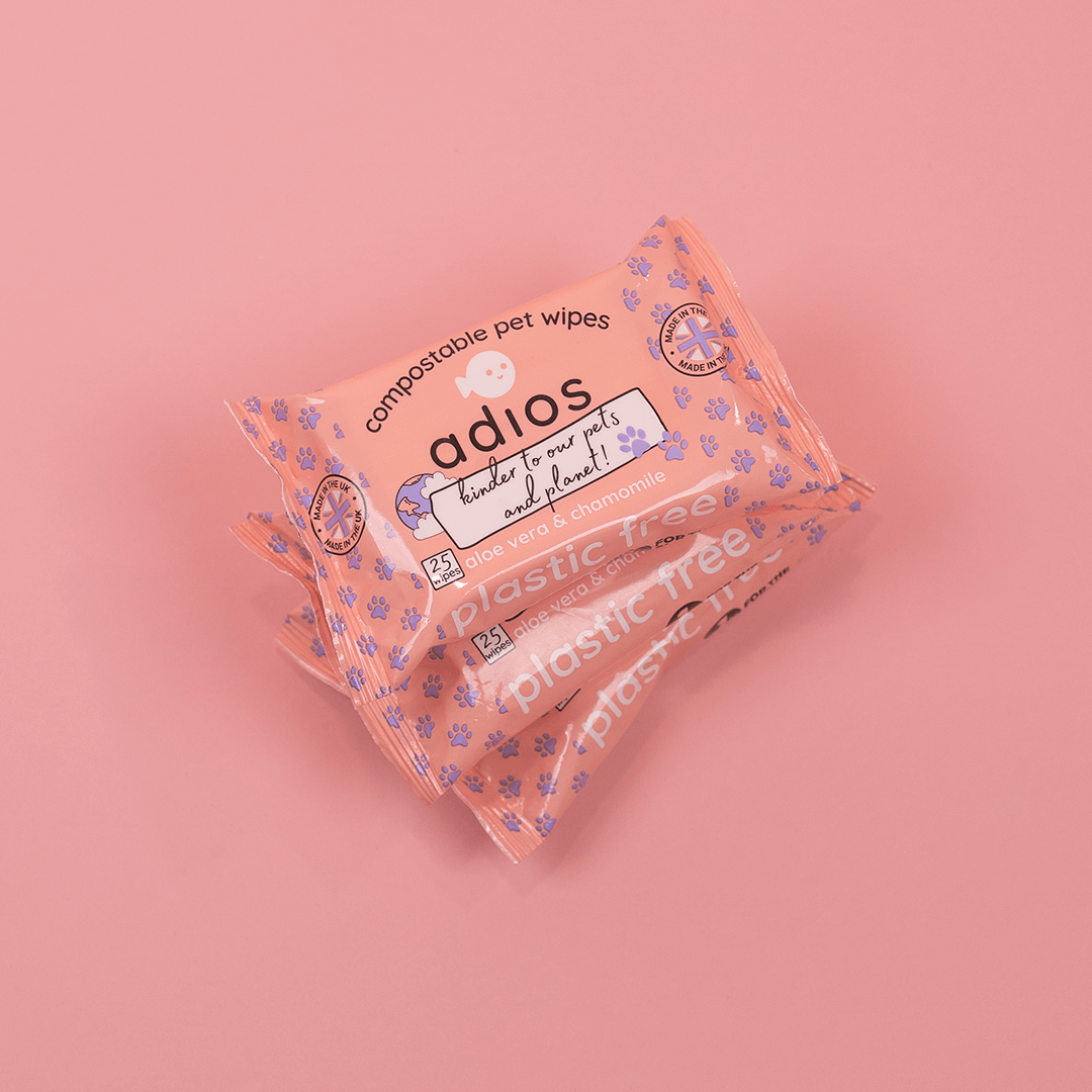 🌱 Compostable Pet Wipes 🐶🐾