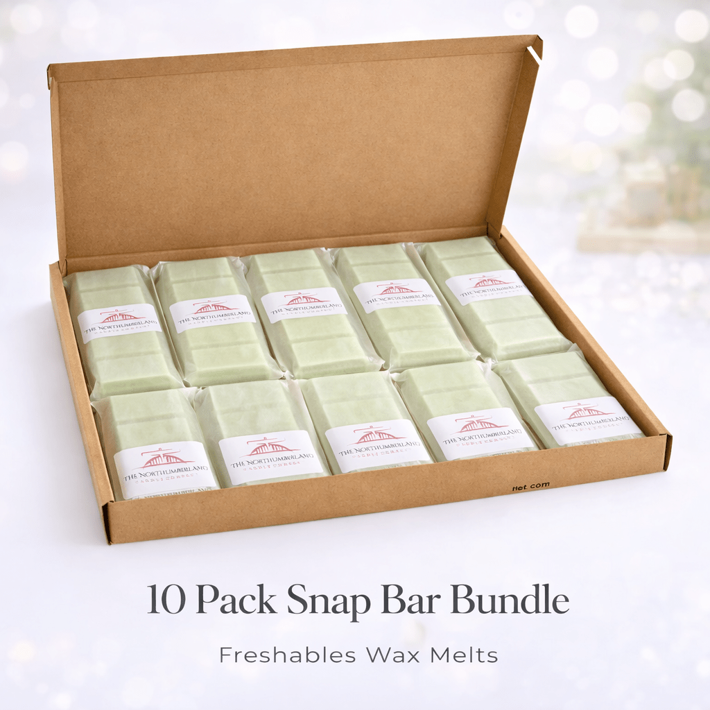 10 Pack Snap Bar Wax Melt Bundle – Highly Scented Soy Blend Melts | Mixed & Single Fragrance Options