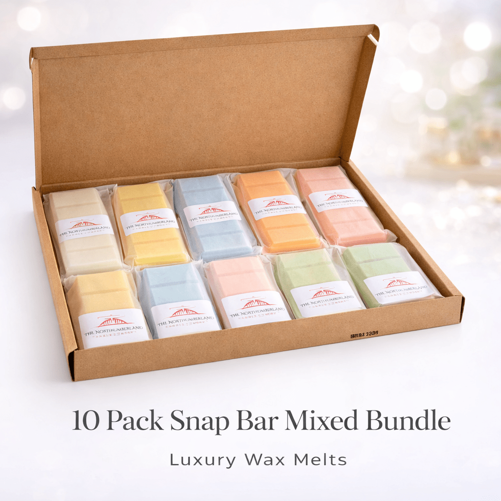 10 Pack Snap Bar Wax Melt Bundle – Highly Scented Soy Blend Melts | Mixed & Single Fragrance Options