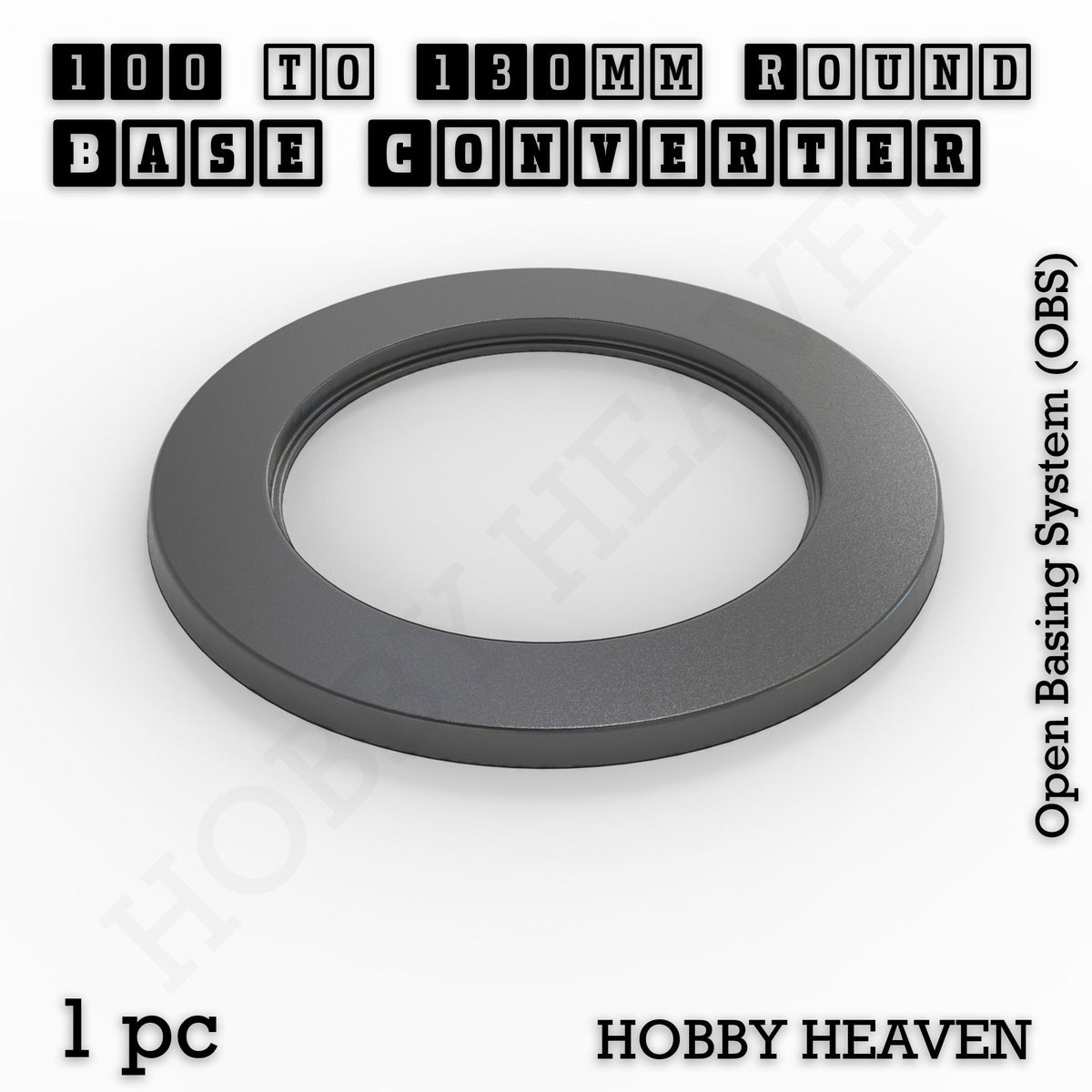 Round to Round Base Converters 3D Print Full Range
