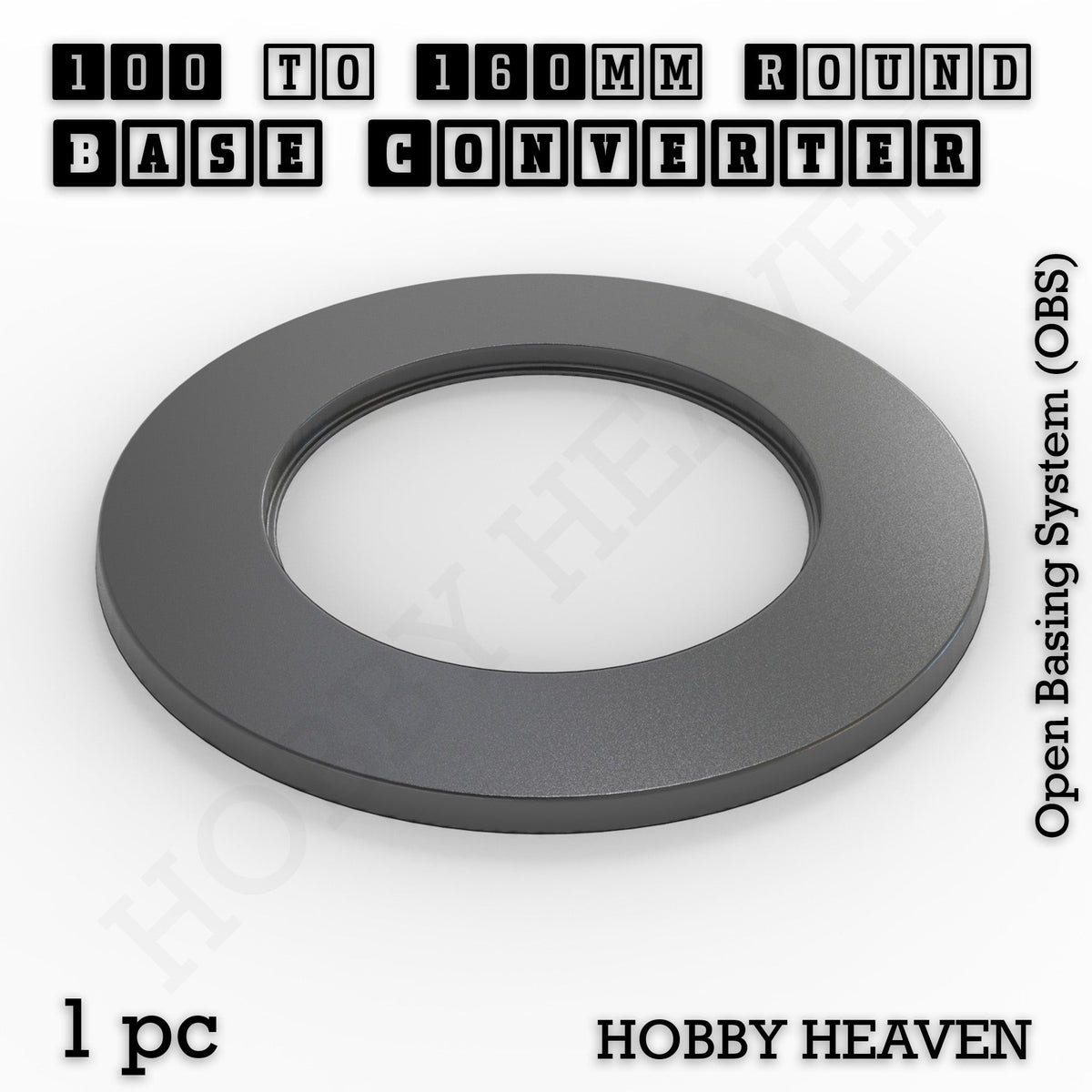 Round to Round Base Converters 3D Print Full Range